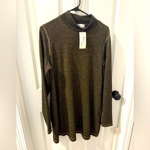 Black/Gold Michael Stars Sweater Dress
